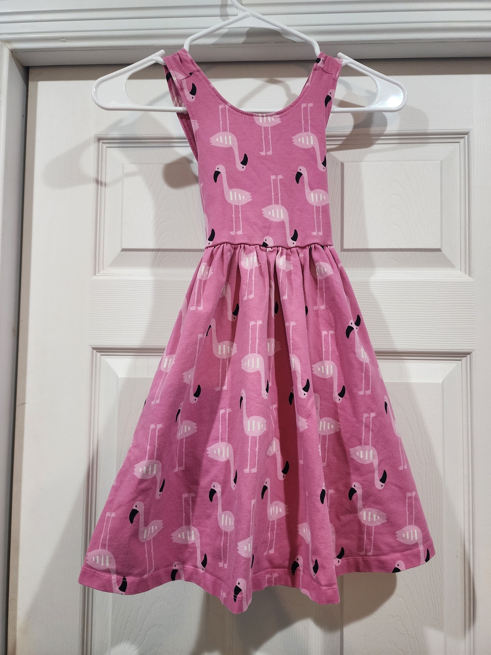 Hanna Andersson Pink Flamingo Tank Dress